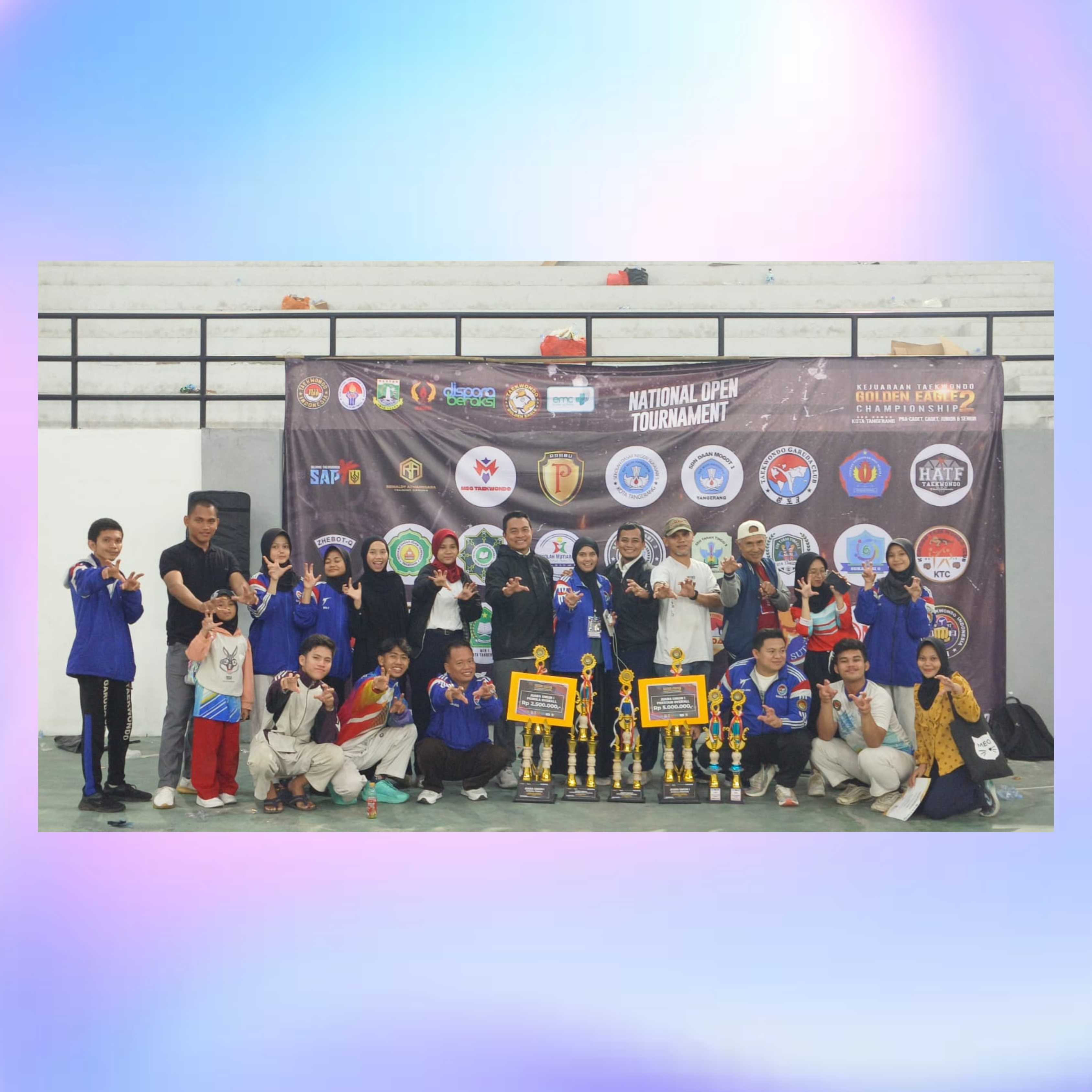 Garuda Club Kembali Memperoleh Juara Umum 1 Dalam Kejuaraan Taekwondo Kapolres Cup Golden Eagle 2024